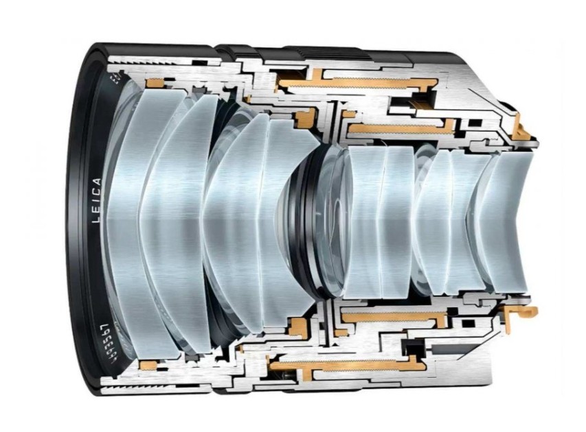 鏡頭內(nèi)部構造圖